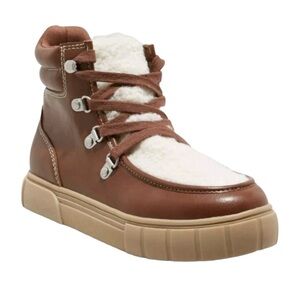 Women's Kimber Sherpa Tongue Boots - Universal Thread Brown Size 8 1/2